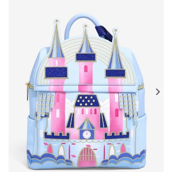 Danielle Nicole Handbags - NWT Danielle Nicole Disney Sleeping Beauty Castle Mini
Backpack